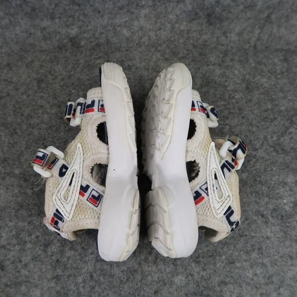 Fila Shoes Baby 5 Sandals Disruptor Strappy Logo Active Y2k 90s Toddler Sporty - Picture 8 of 12